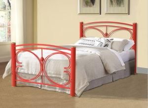 Metal Bed Simple Bed for Adult in Bed Room