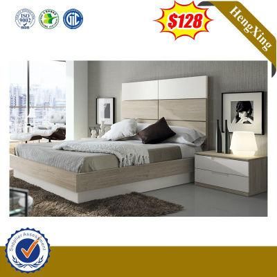 Modern Bedroom Furniture Bedroom Set Hotel Wooden Double Bed