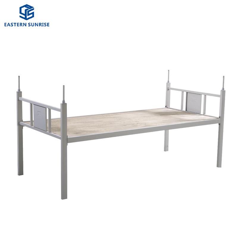 Wholesale Hot Sale Military Dormitory Metal Single Bed