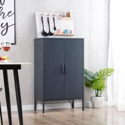 Gdlt Steel Storage Cupboard Metal Storage Cabinet Modern Design Side Cabinet