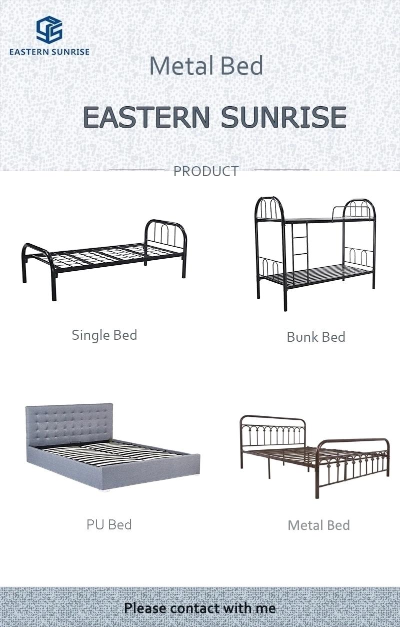 High Quality Cheap Metal Single Bed Home for Children Use