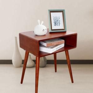2020 Smart Coffee Table Wireless / Wired Charging Table Furniture Wooden Bedside Table with Drawer