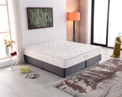 High Quality Sleep Well Single Pillow Top Spring Mattress for Hotel and Bedroom