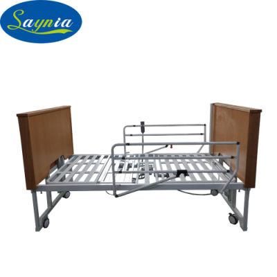 Saling Adjustable Bed Convertile in Queen Size with Wheels