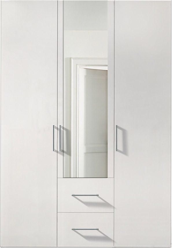 Luxury Bedroom White Wardrobe with Mirror