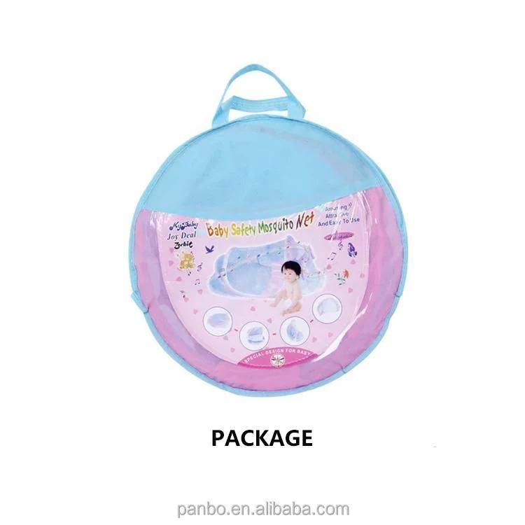 Free to Install Foldable Belt Stent Music Little Yurts 0-2 Year Old Baby Bed Nets