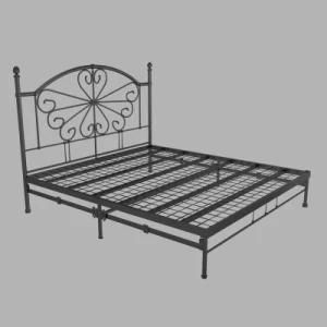 Manufacture Folding Bed Portable Bed Antique Metal/Iron Folding Bed