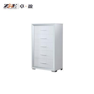 European Design High Glossy Bedroom Furniture Wooden Chest
