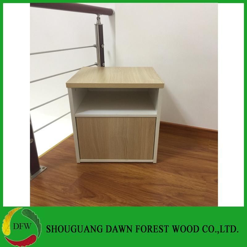 Wooden Bedside Table with Shelf, Bedside Table Nightstand