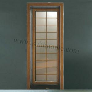 Environmental Home/Office Sliding Door with Single Printed Art Glass (Audemars Piguet bathroom door)