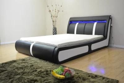 Huayang Hot Sale Wall Bed King Bed Bedroom Leather Bed Modern Home Furniture Bedroom Furniture Bed King Bed