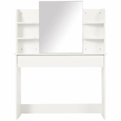 Particle Board Dressing Table with Mirror