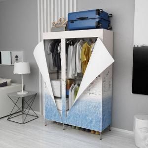 Bedroom Furniture Design Space Save Garment Rack Metal Wardrobe Rack Accessories