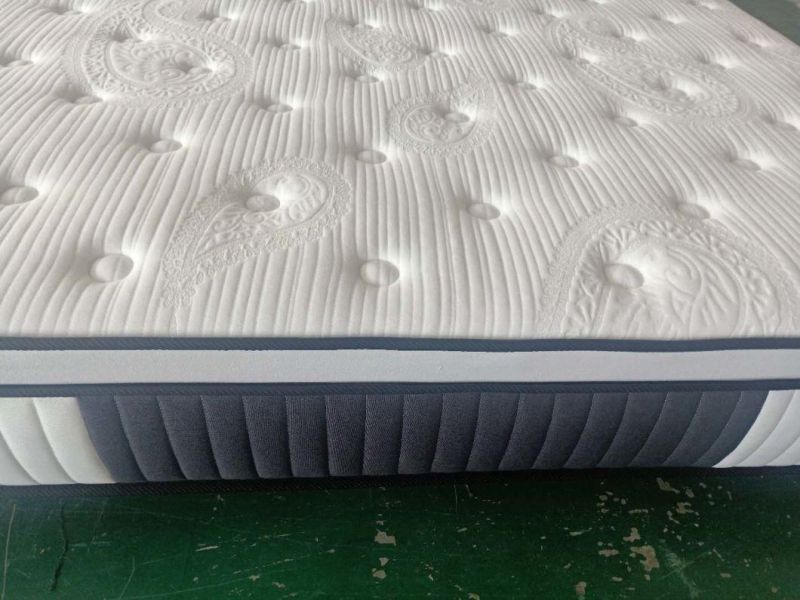 Classic Euro Top Cheap Price Pocket Spring Mattress Roll in a Box