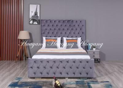 Huayang Modern Home Furniture Manufacturer Italy Modern Furniture Wall Bed in Bedroom Furniture Bedroom Bed
