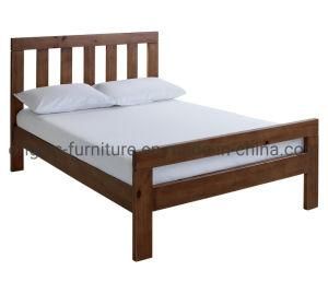 Double Bed with Wooden Frame