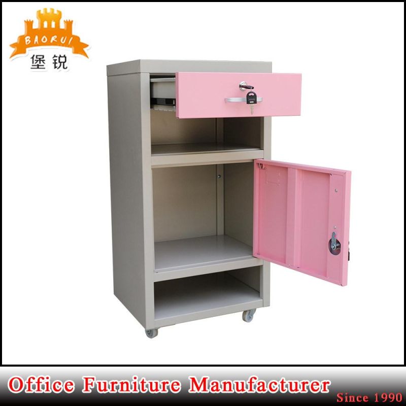 Hospital Use Metal Drawer Patient Bedside Lockers for Sale Durable Medical Storage Cabinet