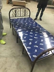Single Folding Bed, Cheap Price, Hot Sales to Midleast