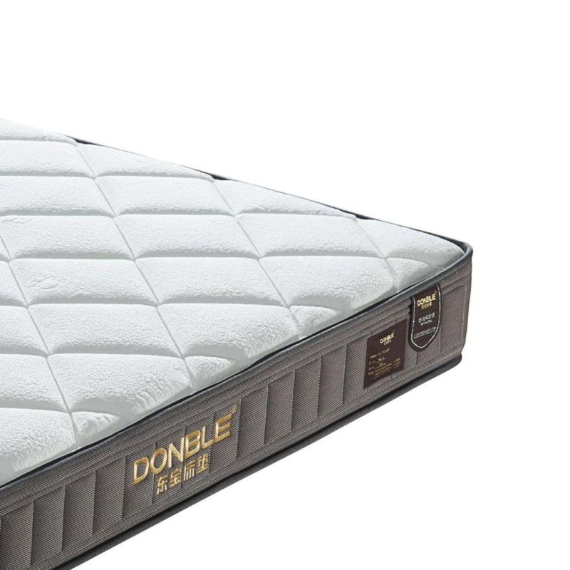 China Popular King Queen Size Medium Firm Memory Foam Inner Sprung Bed Room Latex Compress and Roll Box Mattress