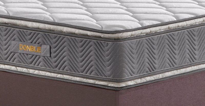 High Density Foam Double Pillow Top Spring Mattress