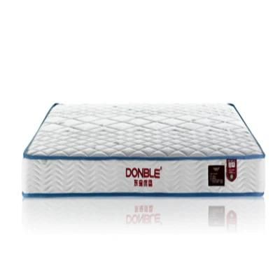 Deluxe Style Quality Assured Single Side Hotel Bed Set Furniture Latex Pocket Spring Mattress