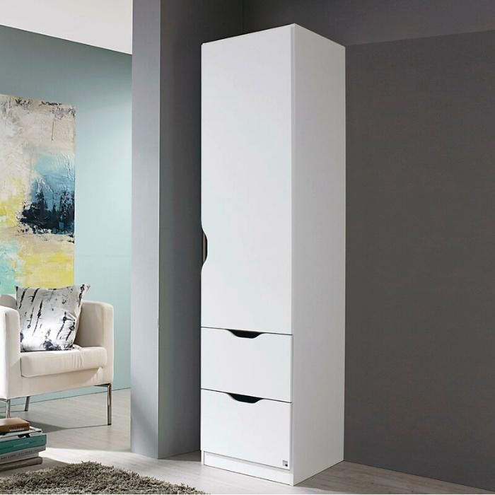 Simple Design Modern Furniture Single Door Bedroom Storage Wardrobe