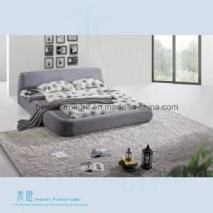High Quality Soft Leather Bed of Bedroom Furniture (HW-KF316B)