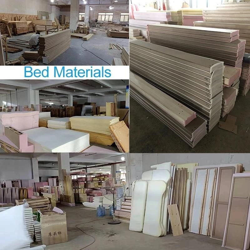 Wooden Furniture Designer Bed Hotel Furniture Fabric Bed Factory Hot Sale