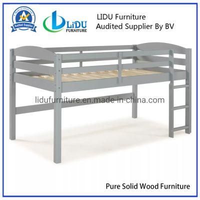 Modern Wooden Bed Furniture Kids Bed for Child Solid Pine Wood Kids Furniture