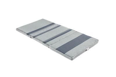 3D Washable Bedroom Poe Cotton Covered Folding Mattress