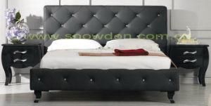 Leather Bed-Bedroom Furniture (Snd-2019)