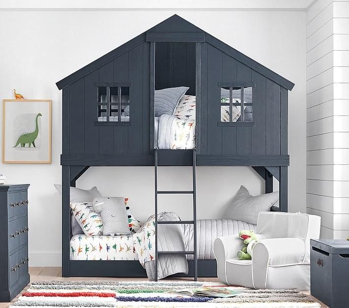 Tree House Twin-Over-Twin Bunk Bed