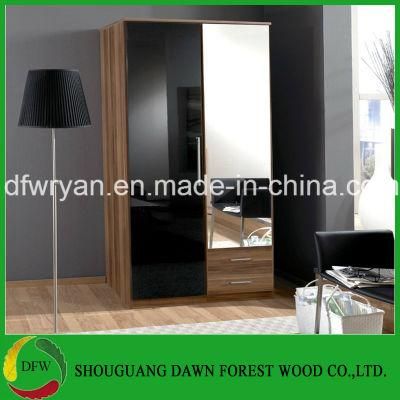 New Modern Melamine Wardrobe Bedroom Closet &amp; Wardrobe (Factory price Wardrobe) Dfw-006