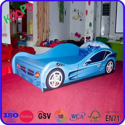 New Design Luxury PU Leather Car Children Bed/Kids Furniture