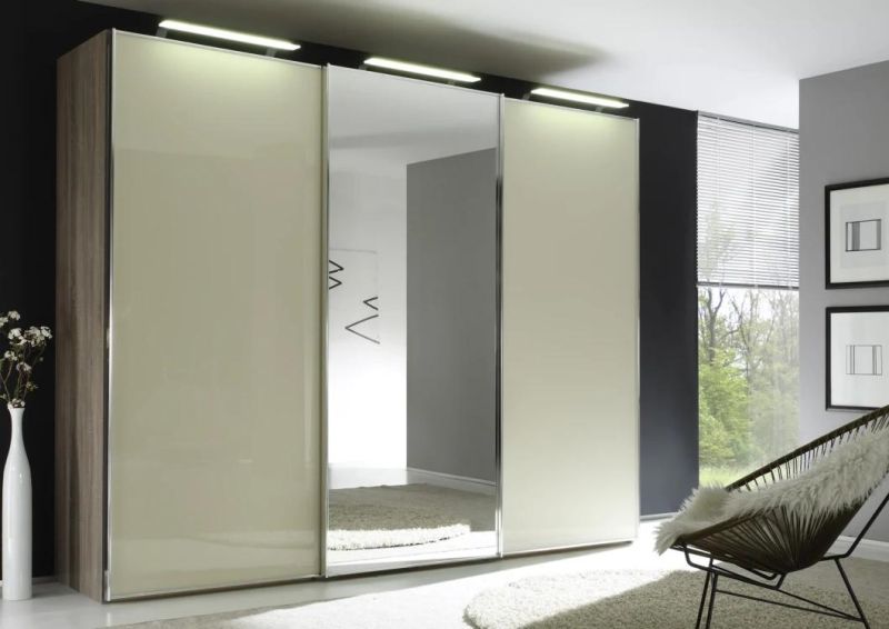 PA China Wholesale Modern Mirror European Custom Sliding Door Wardrobe Closet