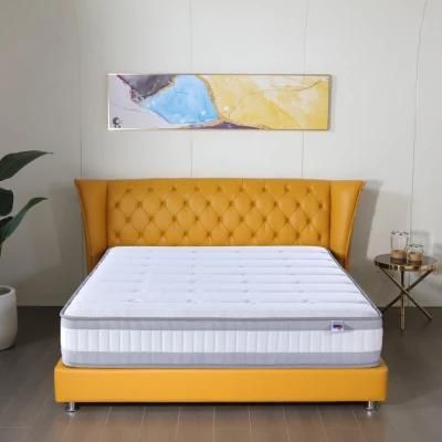 Soft Hotel Dreamleader/OEM Compress and Roll in Carton Box Inflatable Bed Comfort Layer Mattress