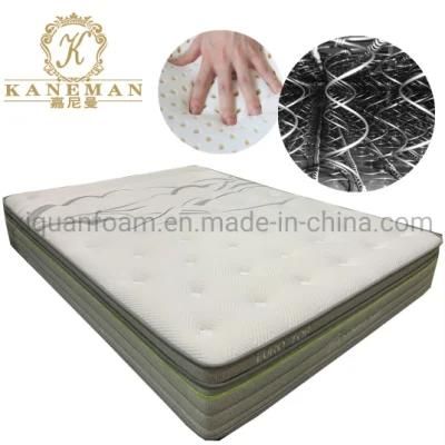 10inch Bonnell Spring Mattress Wholesale Latex Bed Mattress Roll Pack Mattress