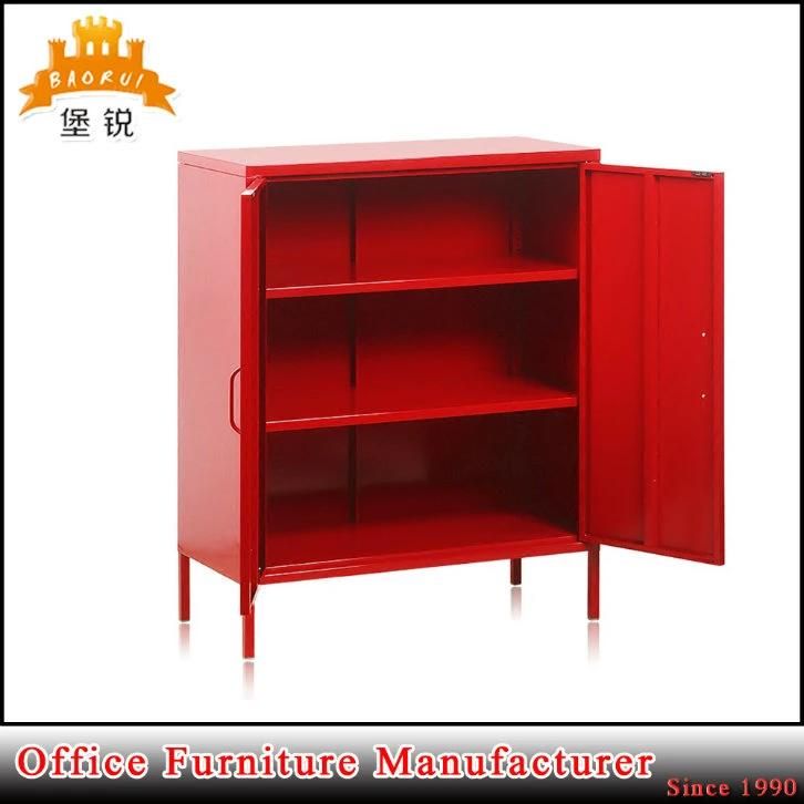 Fas-126 Single Door 3 Compartment Kids Furniture Metal Locker Cabinet