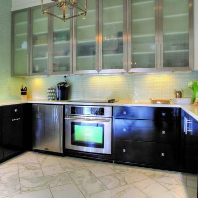 Modern High Gloss Lacquer Plywood Kitchen Cupboard