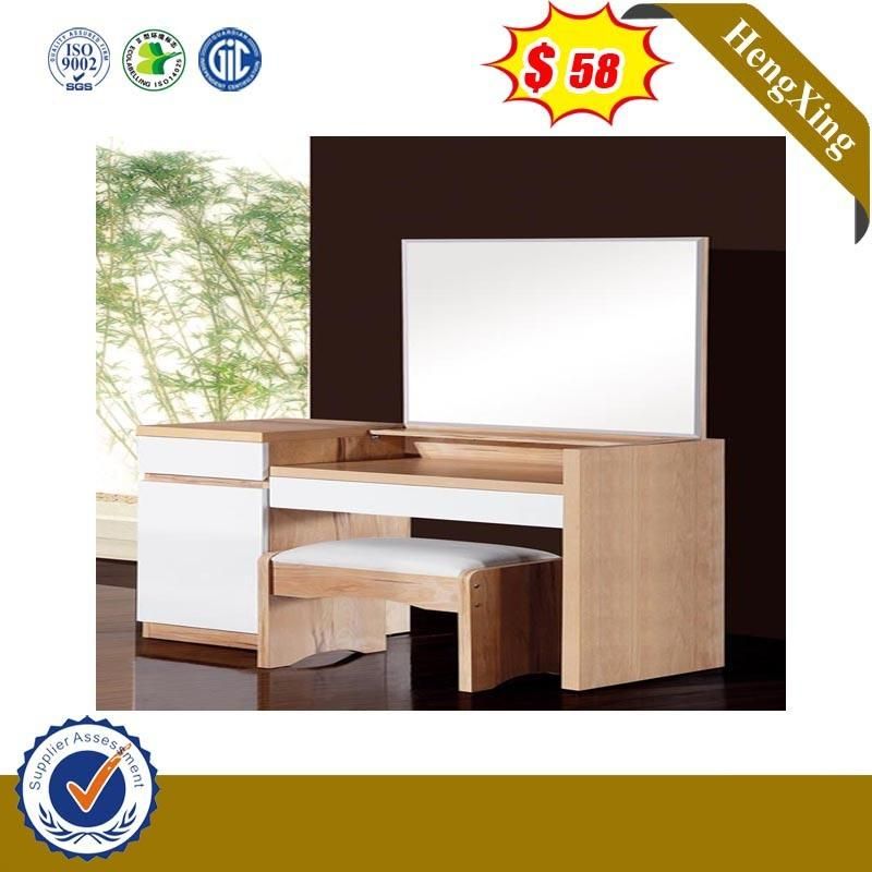 Hot Wooden Living Room Bedroom Furniture Bookcase Dressing Table Mirror Dresser with Drawer Cabinet