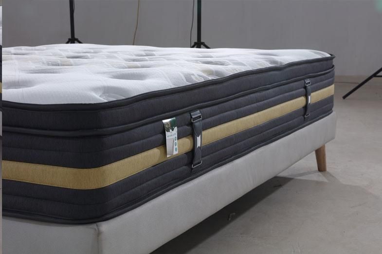 Sleepwell Roll up Cool Gel Memory Foam Queen Size Pocket Spring Mattress