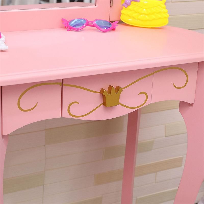 Factory Wholesale Modern Simple Children Dressing Table