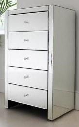 New Design High Quality Excellent Workmanship Mirror Tallboy Drawers