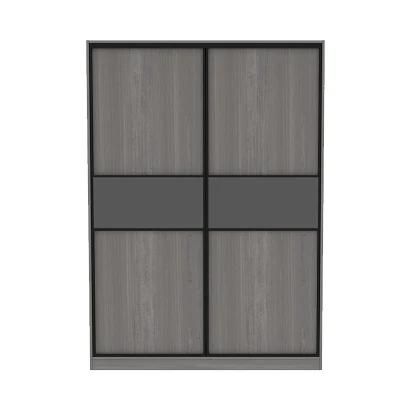 Wholesale Modern Bedroom Furniture Sliding Door Clothes Storage Wardrobe Closet