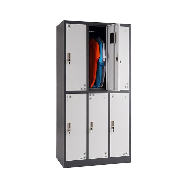 Strong Wardrobe Portable Storage Cabinet Steel Locker for Sale