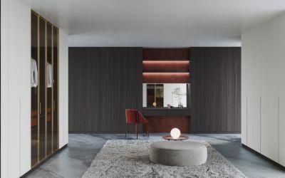 Luxury Modern Minimalist Clothes Wardrobe Closet Furniture for Villa Apartment