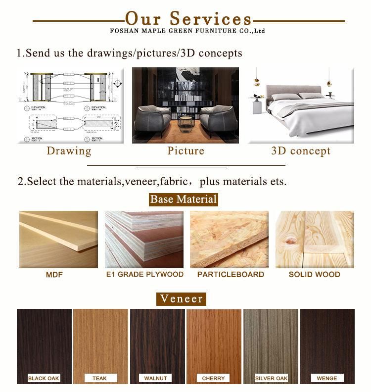 5 Star Hotel Manufacturer Modern Style Wooden Hotel Bedroom Furniture