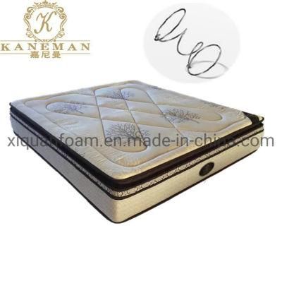 Customized Euro Top Latex Mattress Bonnell Spring Mattress in a Box
