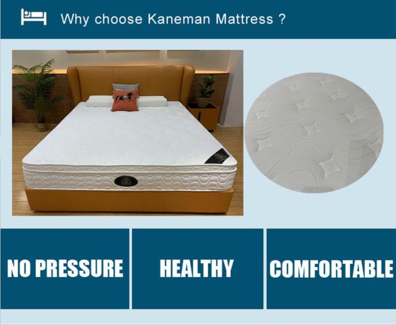 Vacuum Pack Latex Mattress Rolled Pocket Spring Mattress in a Box