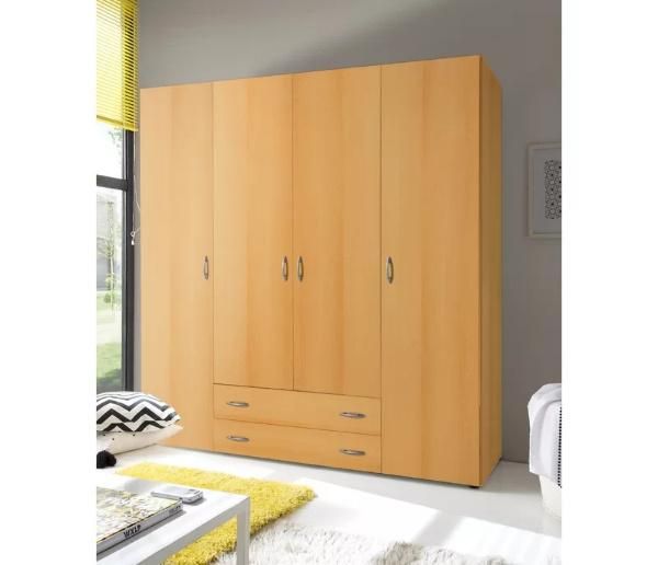 Wholesale Furniture Factory Price Bedroom Wardrobe Wooden Closet